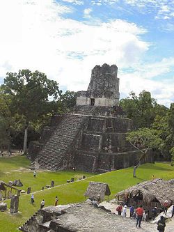 Tikal lugar Turistico de Guatemala